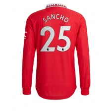 Manchester United Jadon Sancho #25 Hjemmedrakt 2022-23 Langermet